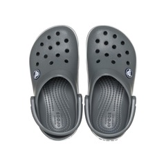 Sandália Crocs Crocband Clog T Slate Infantil - Foto 4