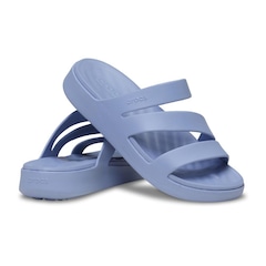 Sandália Crocs Getaway Strappy Sandal Unissex - Foto 4