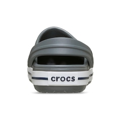 Sandália Crocs Crocband Clog K Slate Infantil - Foto 6