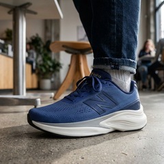 Kit Tênis New Balance Kaiha Road V2 e Meia - Masculino - Foto 6