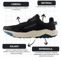 Kit Tênis New Balance Dynasoft Nitrel V6 e Meia - Masculino - Foto 3