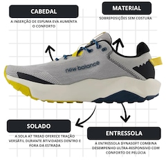 Kit Tênis New Balance Dynasoft Nitrel V6 e Meia - Masculino - Foto 3