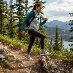 Kit Tênis New Balance Dynasoft Nitrel V6 e Meia - Feminino - Foto 2