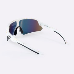 Óculos HUPI Core Branco Lente Dourado Espelhado - Foto 3