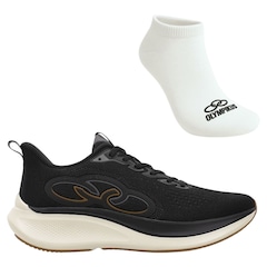 Kit Tênis Olympikus Voa 3 E Meia - Feminino - Foto 1