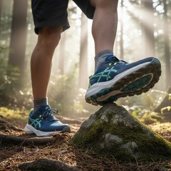 Kit Tênis Asics Gel-Venture 11 E Meia - Masculino - Foto 3