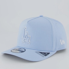 Boné Unissex New Era MLB Los Angeles Dodgers Glacial 950AF - Aba Curva - Foto 1