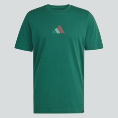 Camiseta do México GR Verde adidas - Masculina - Foto 4