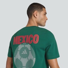 Camiseta do México GR Verde adidas - Masculina - Foto 5