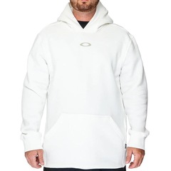 Moletom Masculino Oakley Canguru Double Ellipse WT26 Off White - Foto 1