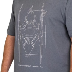 Camiseta Oakley O-Store Sketch SS WT26 Masculina - Foto 3