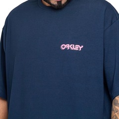 Camiseta Oakley B1B Warp Graphic SS WT26 Abyss - Masculina - Foto 3