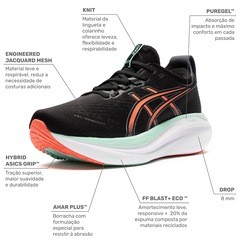 Tênis Asics Gel Nimbus 27 Masculino - Foto 7