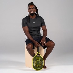 Raquete de Beach Tennis Compass Aura 3k 2026 - Foto 3