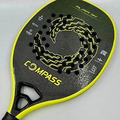 Raquete de Beach Tennis Compass Aura 3k 2026 - Foto 5
