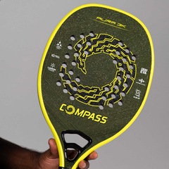 Raquete de Beach Tennis Compass Aura 3k 2026 - Foto 8