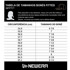 Boné New Era 59Fifty New York Yankees Aba Curva - Adulto - Foto 8