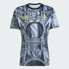 Camisa Pré-Jogo Juventus 25/26 adidas Masculina - Foto 1