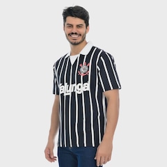 Camisa do Corinthians Kalunga Retrô Coimbra - Masculina - Foto 2