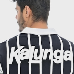 Camisa do Corinthians Kalunga Retrô Coimbra - Masculina - Foto 6