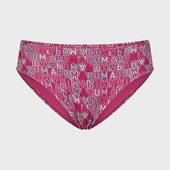Calcinha do Biquini Puma Estampada - Infantil - Foto 1
