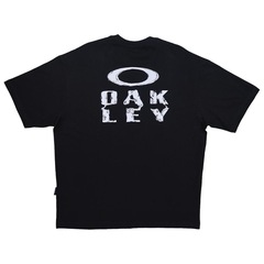 Camiseta Oakley Ellipse Fluid SS Tee Blackout - Masculina - Foto 3