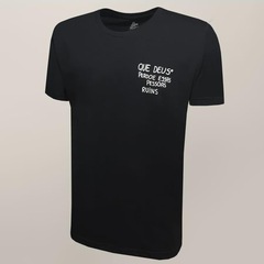 T-Shirt Adriano Perdoe Liga Retro - Masculina - Foto 1