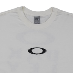 Camiseta Oakley Ellipse Fluid SS Tee Off White - Masculina - Foto 1