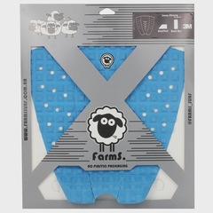 Deck para Prancha de Surf Farms Pad Lucas Silveira Blue - Foto 2