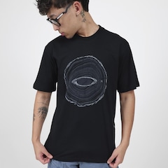 Camiseta Oakley Woody Ellipse Blackout Masculina - Foto 6