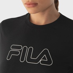 Camiseta Fila Regular Basic Outline - Feminina - Foto 2