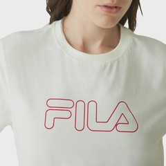 Camiseta Fila Regular Basic Outline - Feminina - Foto 3