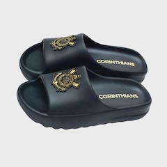 Chinelo do Corinthians Coimbra Nuvem - Masculino - Foto 4