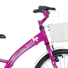 Bicicleta Infantil Aro 20 Smart Pink Verden Bikes - Foto 3