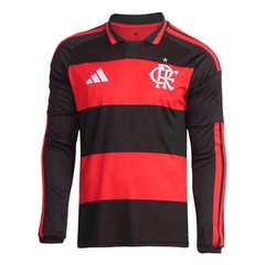 Camiseta do Flamengo I 26 adidas - Masculina - Foto 1