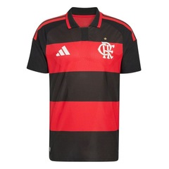 Camiseta do Flamengo Jogador I 26 adidas - Masculina - Foto 1