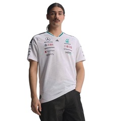 Camiseta adidas M/C Mercedes Amg Petronas Driver - Masculina - Foto 2