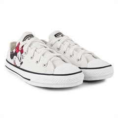 Tênis Converse All Star Chuck Taylor Mickey Minnie Juvenil - Foto 3