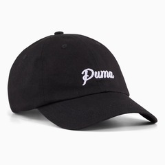 Boné Puma Essentials Script Dad Hat Adulto Aba Curva - Foto 1