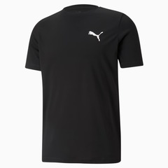 Camiseta Puma Small Logo Poly Tee DryCELL - Masculina - Foto 1