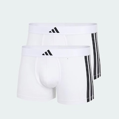 Kit Cueca Boxer adidas 3Listras Active Flex Algodão com 2 Peças - Masculina - Foto 1