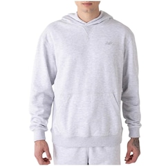 Blusão de Moletom New Balance Athletics Small Logo - Masculina - Foto 1