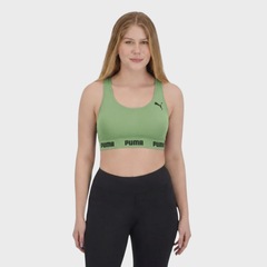 Top Puma Sem Costura - Feminino - Foto 1