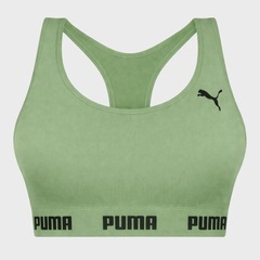 Top Puma Sem Costura - Feminino - Foto 3