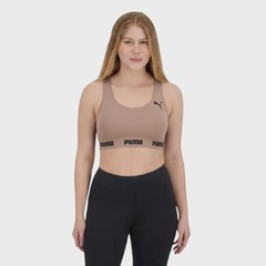 Top Puma Sem Costura - Feminino - Foto 1