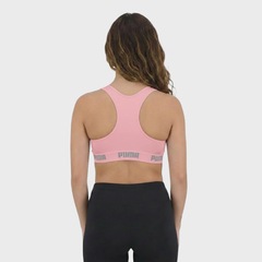 Top Puma Sem Costura - Feminino - Foto 2