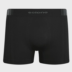 Cueca Boxer Selene Poliamida Sem Costura - Adulto - Foto 2