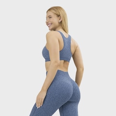 Calça Legging Selene Sem Costura - Feminina - Foto 4