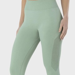 Calça Legging Selene Fitness Sem Costura - Feminina - Foto 2