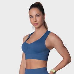 Top Selene Fitness Sem Costura - Feminina - Foto 1